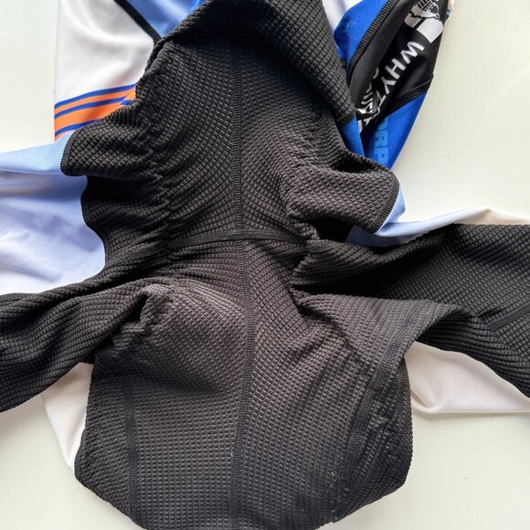Louis Garneau Cycling Suit White/Blue Performance Fit Style Vintage Mens Size M - Picture 9 of 9